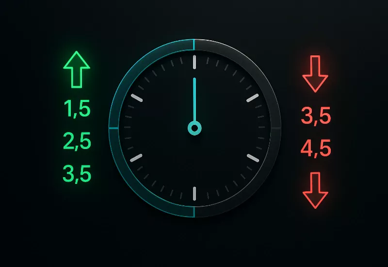 Apuestas de total de asaltos UFC con más y menos de rounds