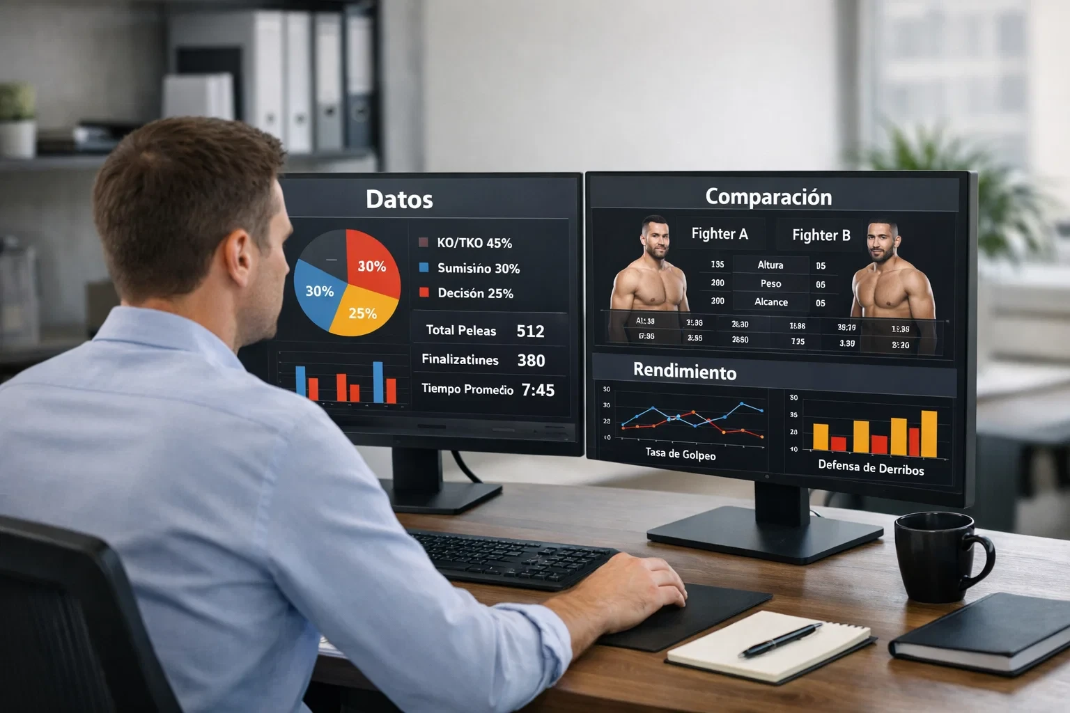 Integración de estadísticas de UFC en análisis de apuestas