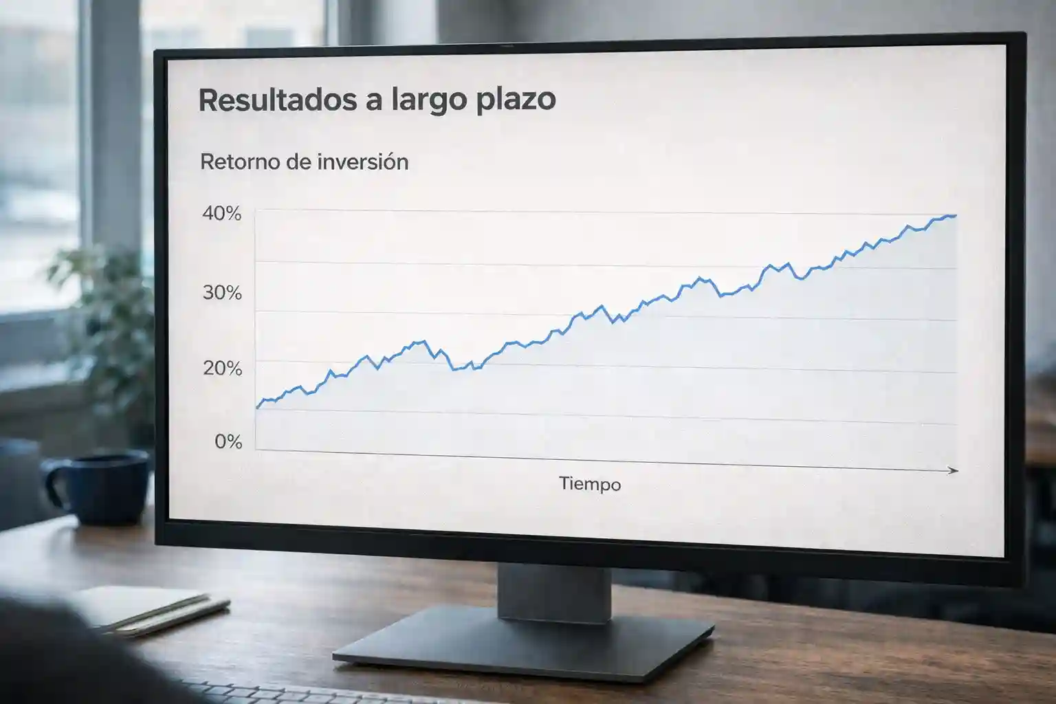 Gráfico de resultados a largo plazo en value betting de UFC